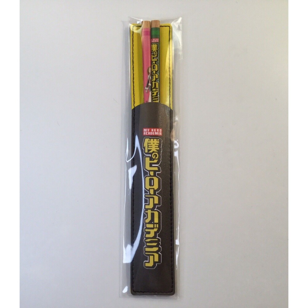 My Hero Academia Chopsticks Set with Case Culturefly Ex Deku Ochaco All Might